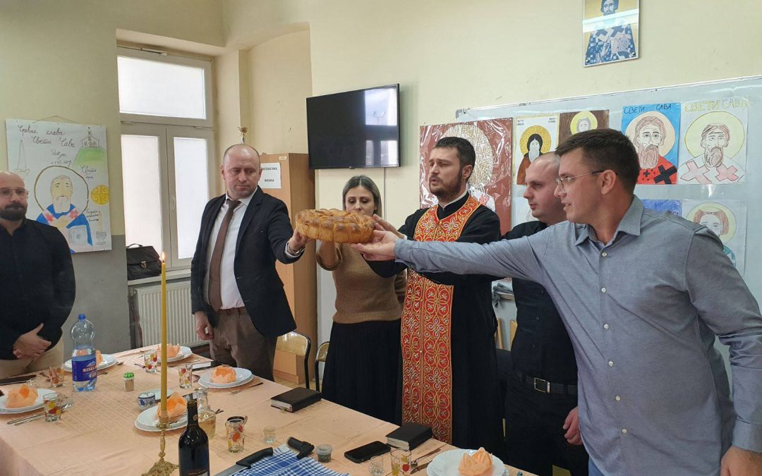 ОБИЉЕЖЕНА ШКОЛСКА СЛАВА СВЕТИ САВА