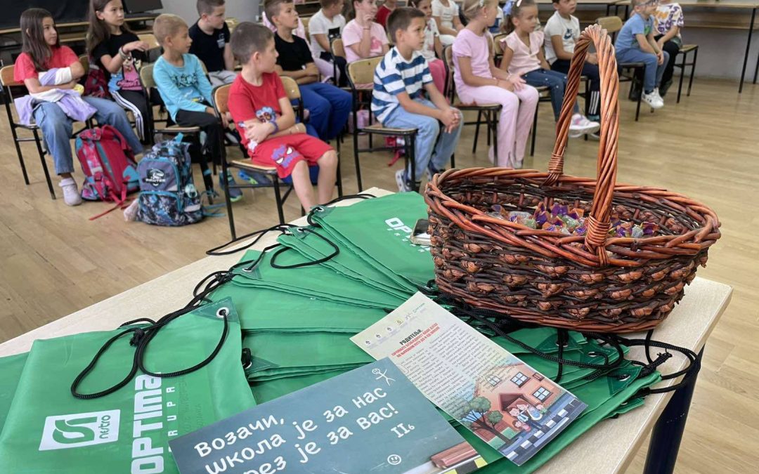 ОДРЖАНО ПРЕДАВАЊЕ О БЕЗБЈЕДНОСТИ ДЈЕЦЕ У САОБРАЋАЈУ