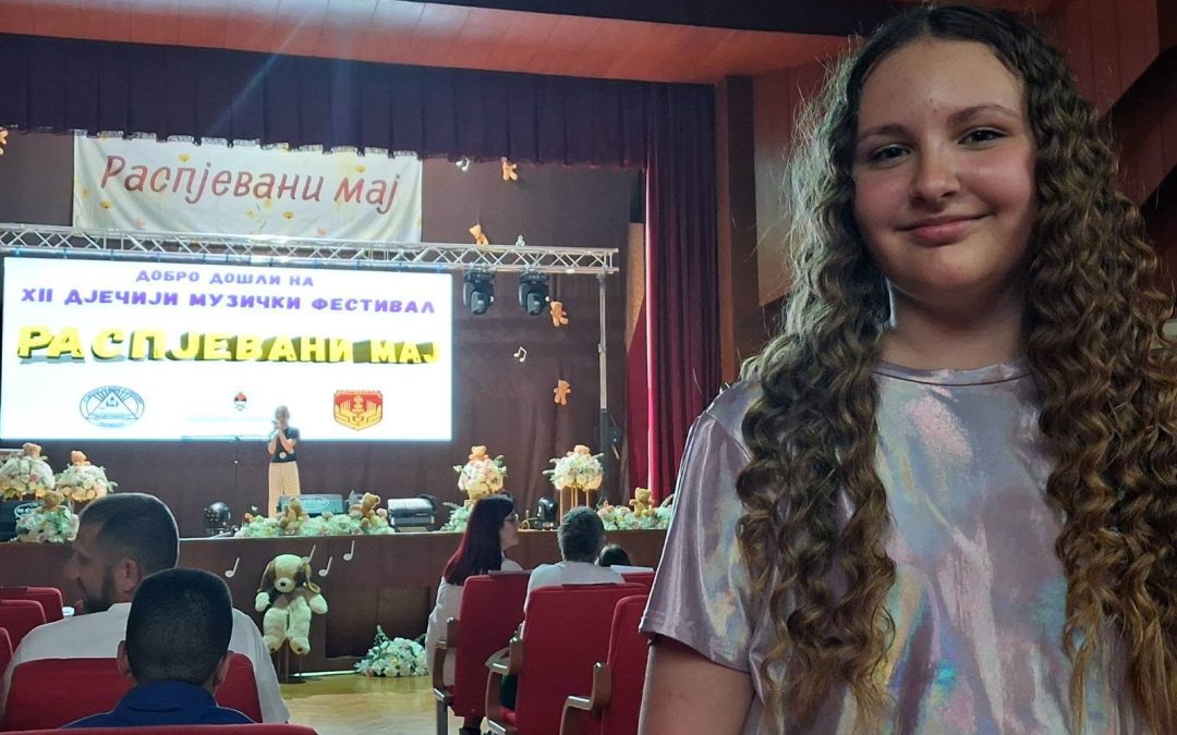 ЕМИЛИЈА АЛЕКСИЋ УЧЕСТВОВАЛА НА ФЕСТИВАЛУ „РАСПЈЕВАНИ МАЈ“